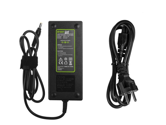 Power supply 130W 19V 7.1A, 5.5x1.7mm, ACER, Green Cell PRO AD102P 5903317226420