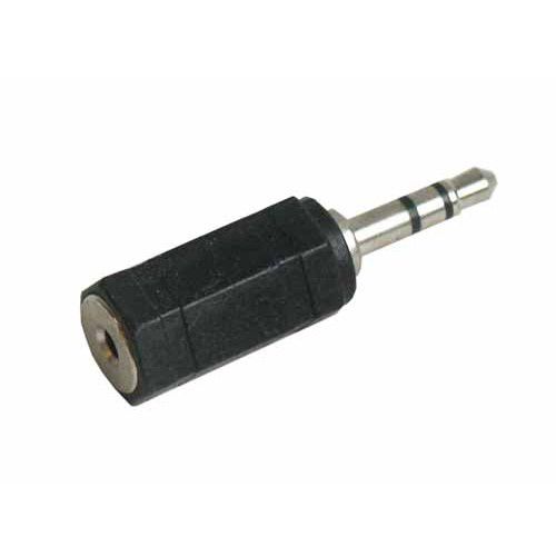 Adapter 3.5mm plug to 2.5mm socket, stereo, JESMAY AD/3.5-M:2.5-F