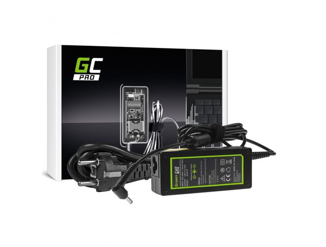 Power supply 65W 19V 3.42A, 4.0x1.35mm, Asus, Green Cell PRO AD41P 5903317225669