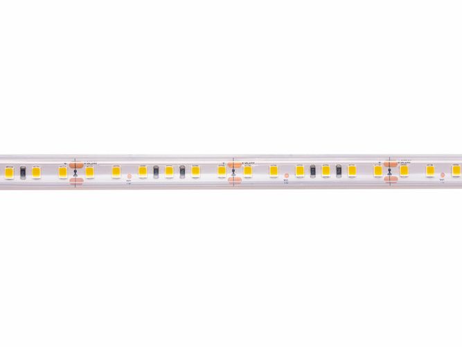 LED strip 24V 9.6W/m waterproof IP67, T shape, warm white 3000K 115lm/W PLUS AKTO AFL-120U9624MHT-WW