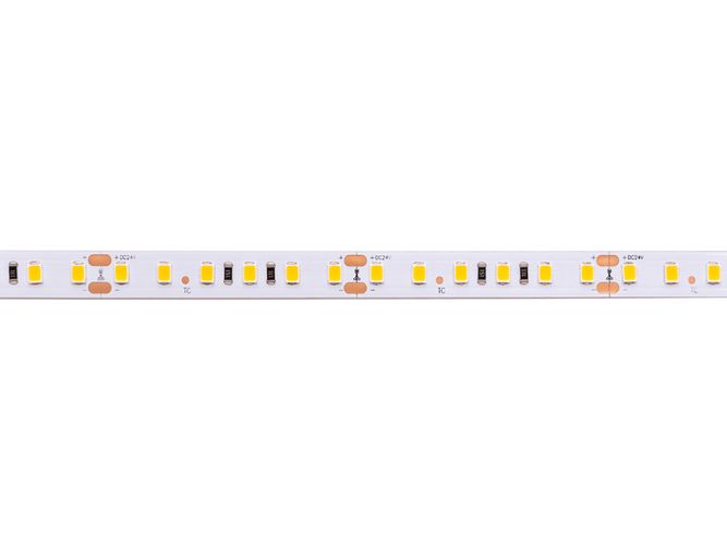 LED strip, 24V, 9.6W/m, non-waterproof, neutral white, 115lm/W, AKTO HM-2835-120-96NWm24