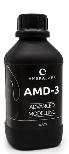 Resin for 3D printer AMD-3 1kg black AMERALABS AMD-3-BLP-100 4779049450300