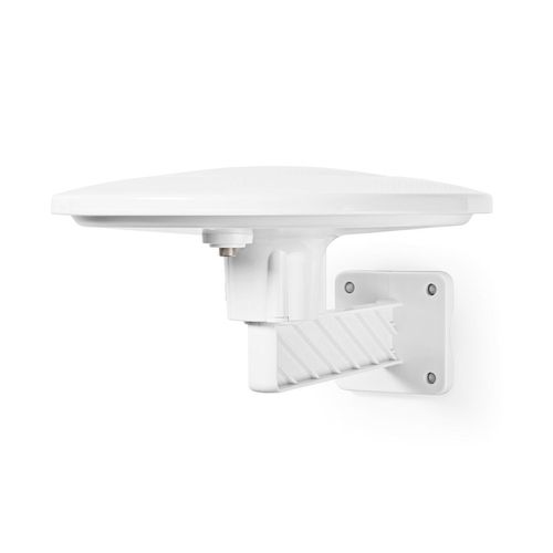 Outdoor HDTV Antenna | Active | Connector type: F-connector | FM / UHF / VHF | Reception range: 0-50 km | LTE700 | Gain: 28 dB | White ANOR5003BK700 5412810309399