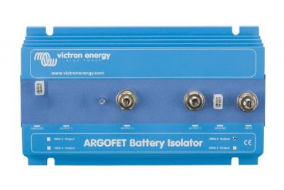 FET Isolator with alternator energize input Argofet 200-2 Two batteries 200A, Victron energy ARG200201020 8719076019138