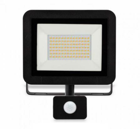 ASALITE 50W LED FLOODLIGHT 4500K 4000 LUMEN + SENSOR ASAL0116