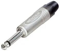 PLUG, 6.35MM, 2POLE NP2X