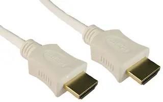 LEAD, 15M HS HDMI WITH ETHERNET, WHITE 99HDHS-115WHT