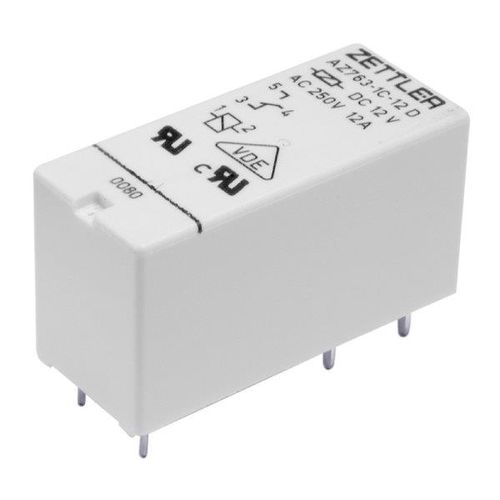 Relay 12VDC; 8A; SPDT; Zettler AZ6963-1CB-12DE