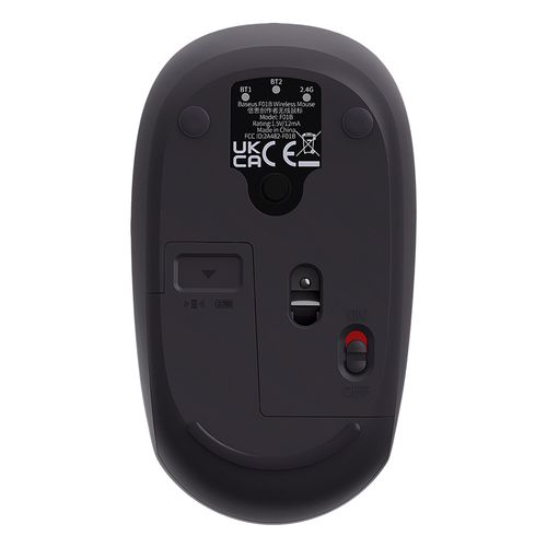 Wireless Tri-mode Mouse 2.4GHz/Bluetooth F01B, Gray B01055503833-00 6932172632878