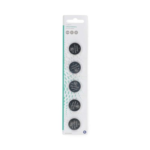 Lithium Button Cell Battery CR2450 | 3 V DC | 5-Pack | Silver BALCR24505BL 5412810266975