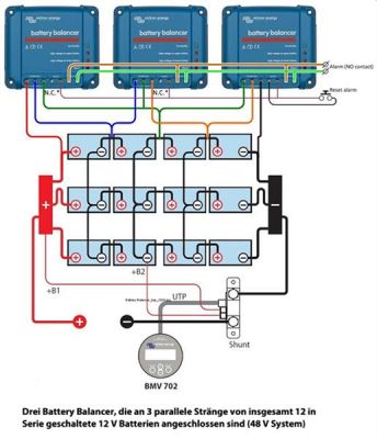 Battery Balancer for 2x12V batteries in pallel or serial chains Victron Energy BBA000100100 8719076020950