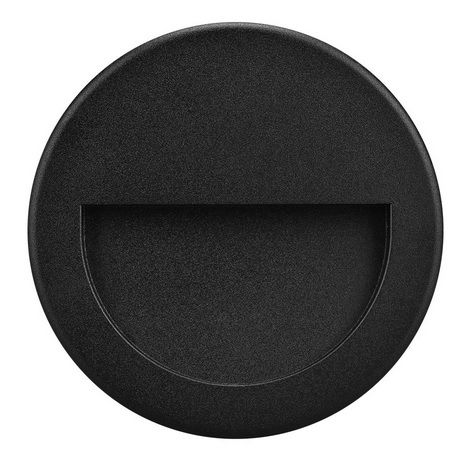Wall step light, 3W 160lm, 3000K, black, hermetic IP65 BG38-02001 5949097723377