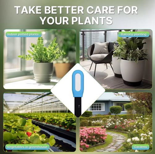 Smart plant soil temperature and humidity sensor, wireless, TUYA / Smart Life, Bluetooth BSS-YC-STH-A-EN 6974246479538