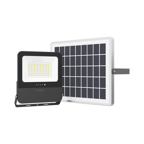 LED solar floodlight with motion sensor and remote controller, 50W, 1800lm, CCT, IP65 BT64-01881 5949097739224