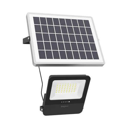 LED solar floodlight with motion sensor and remote controller, 50W, 1800lm, CCT, IP65 BT64-01881 5949097739224