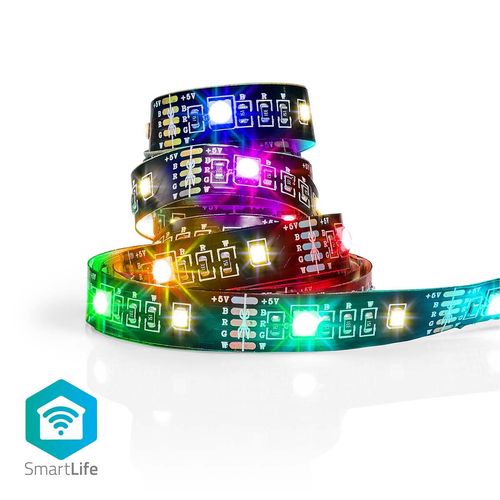 SmartLife LED Strip | Bluetooth® | RGB / Warm White | SMD | 2.00 m | IP20 | 2700 K | 380 lm | Android™ / IOS BTLS20RGBW 5412810335077