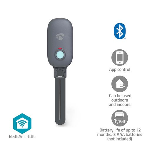 SmartLife Soil Moisture Meter | Bluetooth® | Battery Powered | IP55 | 0 - 100 | Android™ / IOS BTSM1GY 5412810451692