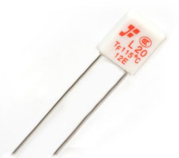 Fuse:thermal;2A;6x6.5x2.8mm;115°C;Leads dim:len.55mm BT TSM115