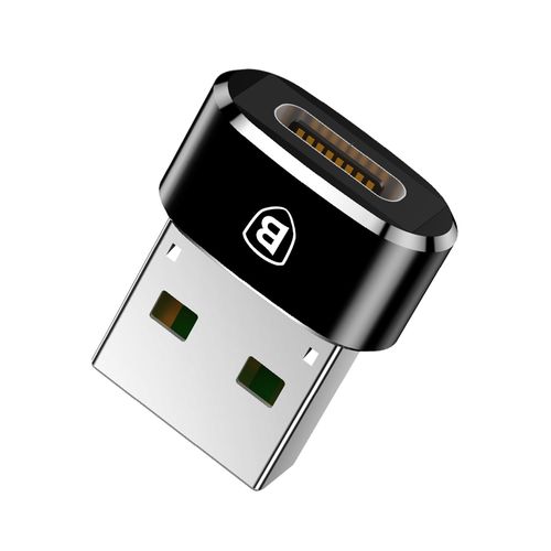 Adapter USB A plug - USB C socket BASEUS CAAOTG-01 6953156263536