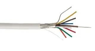 ALARM CABLE 8C SCREENED  LSF WHT 100M 355108LSF-WHT-100