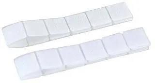 STICK ON SQUARES 25MM WHITE 24/PK VESOS25MMWHTPK24