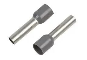 GERMAN SINGLE FERRULE 4.00MM GREY PET4040