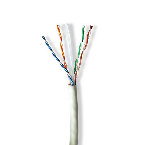 Network Cable Roll | CAT6a | Solid | U/UTP | Copper | 100.0 m | Indoor | Round | LSZH | Grey | Gift Box CCBG8535GY100S 5412810399680