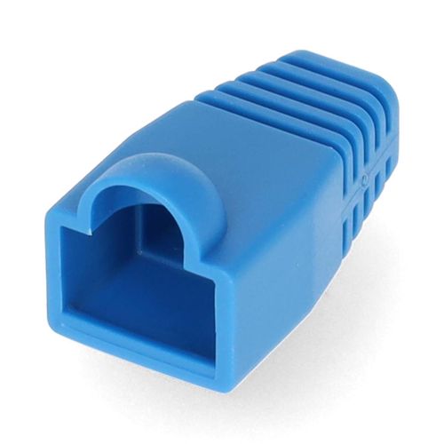 Strain Relief Boot | RJ45 | PVC | Blue | Box | 10 pcs CCGB89900BU 5412810424870
