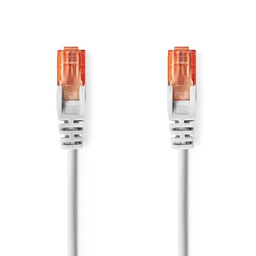 CAT6 Network Cable | RJ45 Male | RJ45 Male | U/UTP | 2.00 m | Round | PVC | Grey | Label CCGL85200GY20 5412810422920