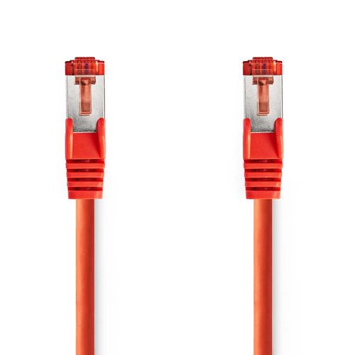 CAT6 Network Cable | RJ45 Male | RJ45 Male | S/FTP | 5.00 m | Round | LSZH | Red | Label CCGL85221RD50 5412810423811