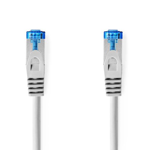 CAT6a Network Cable | S/FTP | RJ45 Male | RJ45 Male | 10.0 m | Snagless | Round | LSZH | Grey | Label CCGL85330GY100 5412810452736