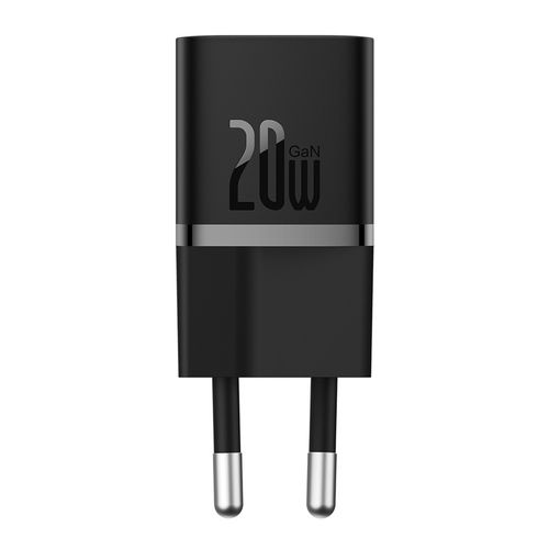 Wall Fast Charger GaN5 mini 20W USB-C QC3.0 PD3.0, Black CCGN050101 6932172625313