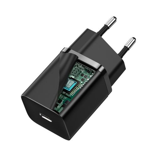 Wall Quick Charger Super Si 30W USB-C QC3.0 PD, Black CCSUP-J01 6953156205062