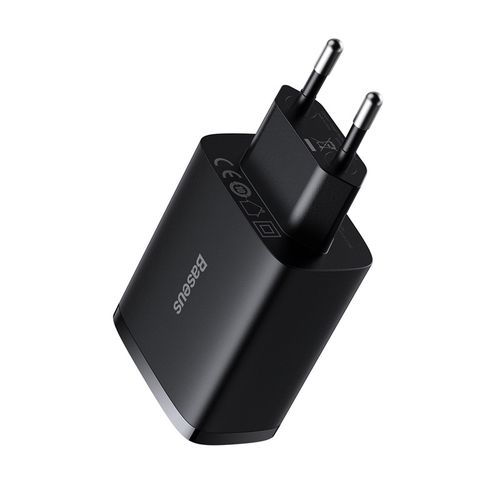 Wall Charger 17W 3xUSB 3.4A, Black CCXJ020101 6932172606961