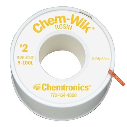 Desoldering Wick 1.5 mm x 30 m CHEM-WIK L2 5412810196364