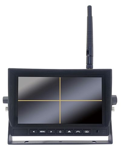 Wireless Backup Camera System 7" with 1 camera and monitor for 4 cameras CM-709MDW