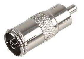 TV COAX SOCKET TO PHONO PLUG RW7-015