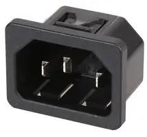 INLET, IEC, C14, 6100, 10A 6100.4320