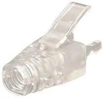 STRAIN RELIEF BOOT, 5.5MM, PC, RJ45 CONN PSPDY5#100