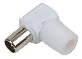 TV COAX PLUG, 90DEG, SCREW TERMINATION PSG08527