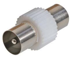 ADAPTOR COAX PLUG TO PLUG PS11470