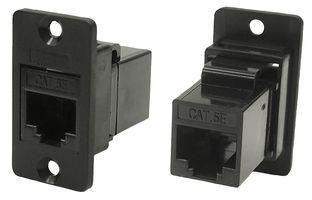 MODULAR ADAPTER, 8P RJ45 JACK-RJ45 JACK CP30620