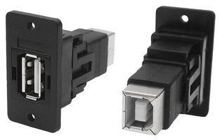 USB ADAPTER, 2.0 TYPE A RCPT-B RCPT CP30609NX