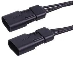 WTB CABLE, 3P SQUBA PLUG-PLUG, 11.8" 216622-1032