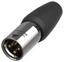 XLR CONNECTOR, PLUG, 3POS, CABLE NC3MX1-TOP