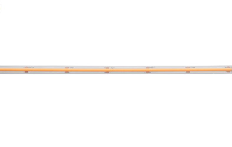 LED strip 24Vdc, 9W/m, COB 480LED/m, yellow, IP67 hermetic, 180°, LEMLUX COB-Y480-IP67 4772081004289