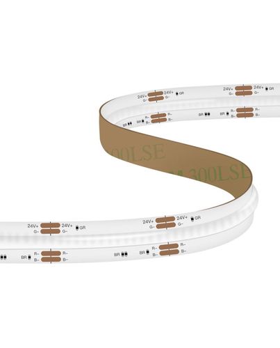 LED strip 24Vdc, 15W/m, COB 480LED/m, RGB, IP20, 180°, LEMLUX COB-RGB480 4772081004494