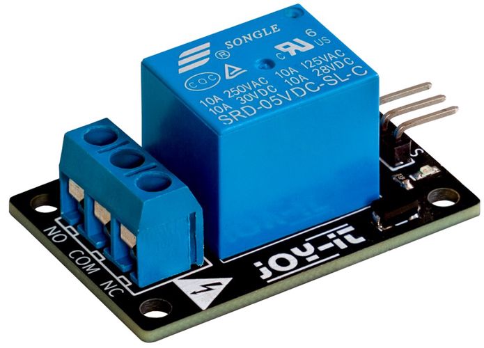 1 Channel 5V Relay Module, 10 A / 230 V AC , 10 A / 30 V DC COM-RM01 4250236828404
