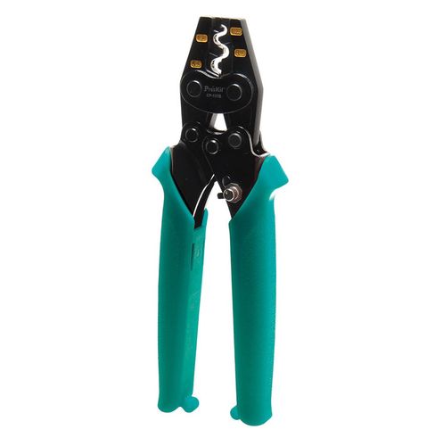 Non-insulated Terminals Ratchet Crimping Tool (1.5-6mm²)176mm, CP-151B Pro'sKit CP-151B