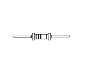 Resistor 2W 0R47 5% CR2W 0R47